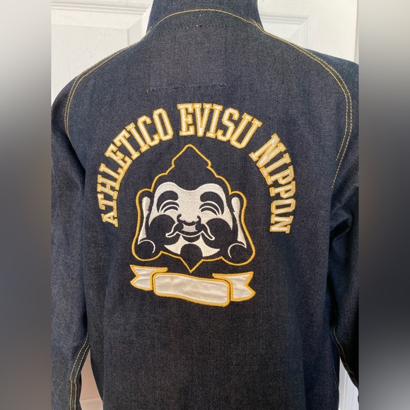 Rare Evisu Athletico Nippon Streetwear Jacket Marked Men’s XL - Picture 7 of 14